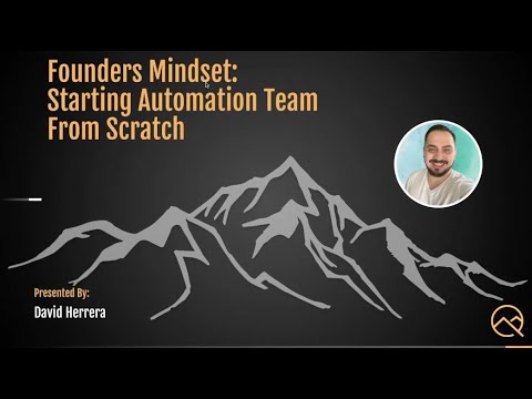 Starting an Automation Team from Scratch
