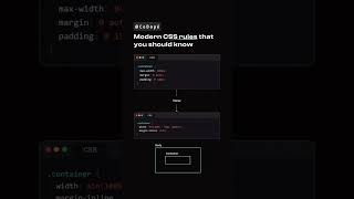 Modern CSS rules that you should know 🔥✨
