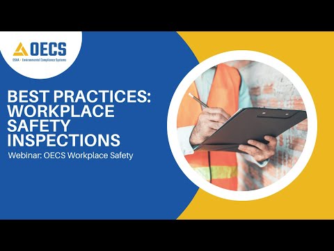 Best Practices For Workplace Safety Inspections (Updated video in description)