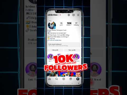 10k followers fo one day far my Instagram account number hai #ytshorts #capcut