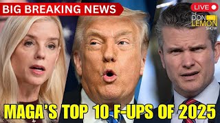 HOT TOPICS | Counting Down MAGA's Top 10 F-Ups Of 2025 - December 30th, 2025