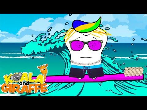 Brusha Brusha Brusha LYRIC VIDEO | Koala & Giraffe