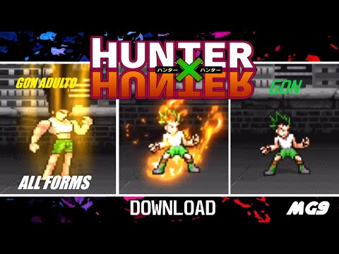 Gon Base, Gon Adulto All Forms CHAR MUGEN EDIT MG9
