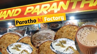Paratho ki factory 🏭 | इतने सारे Parathe eksath Nahi dekhe honge | Moolchand Paratha