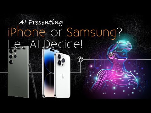 AI Presenting: iPhone vs Samsung? Let AI Decide!!