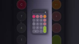 Glassmorphism calculator UI | css project ✨