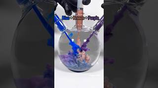 Creating a color you’ve never seen before 🤩 #colormixing #satisfying #colortheory #paintmixing