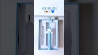 Kawaii Cinnamoroll Electric Toothbrush🤩🤍💙#shorts #cinnamoroll #cute #aesthetic #unboxing