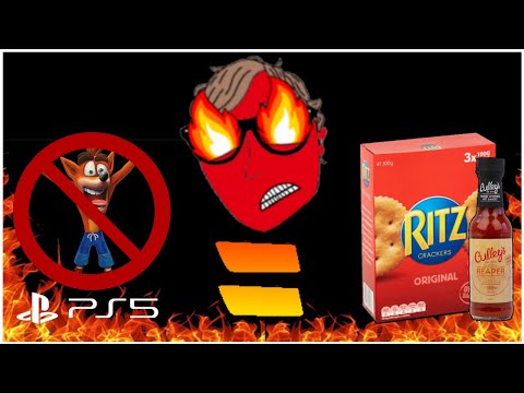 Crash Wasn't at the PS5 Reveal Stream - So I'm eating Carolina Reaper Sauce.