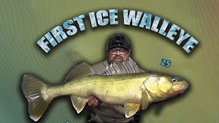 A Day of Ice Fishing for GIANT Walleye I Will NEVER Forget!