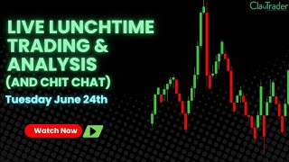 6/24/25 - Live Trading and Market Analysis! (come hang out!)