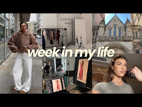 my week as a model & uni student 📸🏫 | VLOG