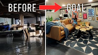 Saving My Flooded Basement | Full Build Start-To-Finish
