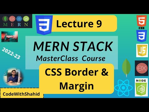 Mern Stack Lec 9 CSS Border Margin Property