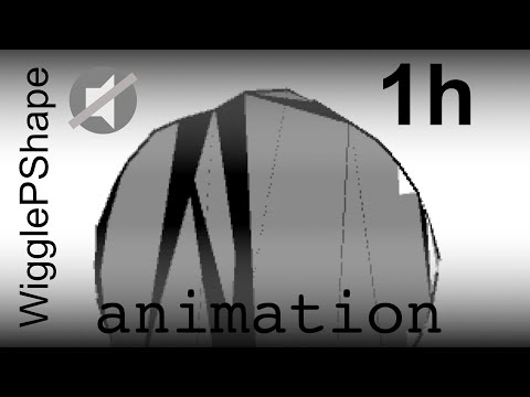 [Video Background] - Wiggle Animation (No Audio) - 1 Hours of art Video Background