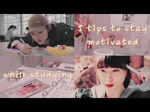 How to stay motivated to study!📚Study motivation tips with [kdrama+cdrama]