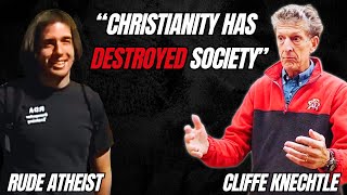 Cliffe Knechtle Looses it Debating the Rudest Atheist he has Ever Encountered