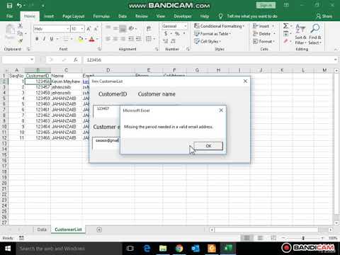 Data Entry Form Using VBA Condition