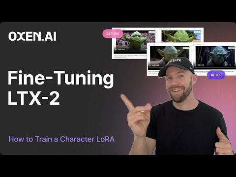 Training LTX-2: How to Fine-tune a LoRA for Character Consistency