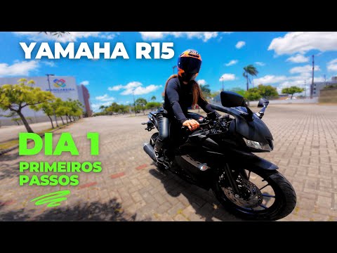 YAMAHA R15 - PRIMEIRO DIA COM A  R15 🔥 #r15 #yamahar15