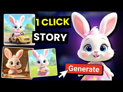 Make VIRAL AI Stories With Just ONE Prompt (Consistent Characters!)