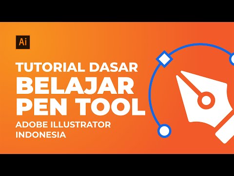 [Tutorial Dasar] Belajar Menggunakan PEN TOOL | Adobe Illustrator  Indonesia