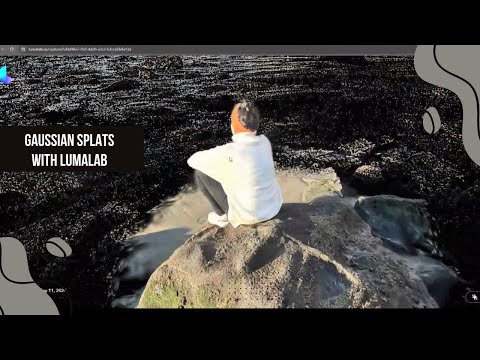 Gaussian Splats with Lumalab AI’s Game-Changing Technology #lumalabai #virtualreality