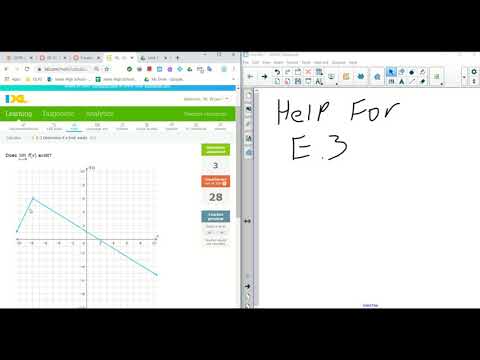 E 3 help   Determine if a limit exists