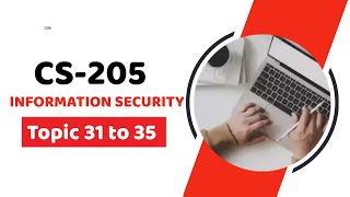CS205 Short Lectures | Topic 31 to 35 | Complete overview & key Concepts