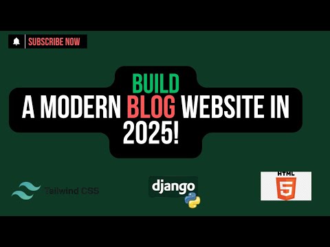 How to Build a Blog Website with Django and TailwindCSS | Step-by-Step Tutoria