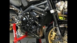 Budget LED Indicator Install, Triumph Street triple R