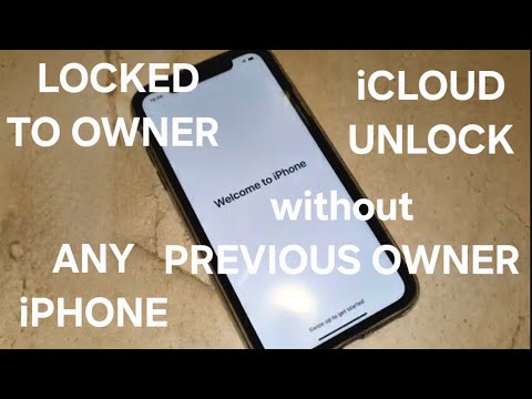 How to iCloud Unlock/Bypass Any iPhone Locked to Owner without Previous Owner and Password