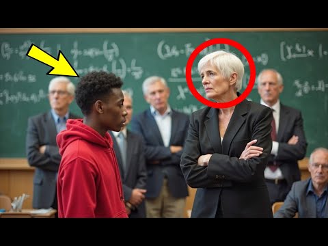 Black Student Stuns Arrogant Professors with Extraordinary Math Skills