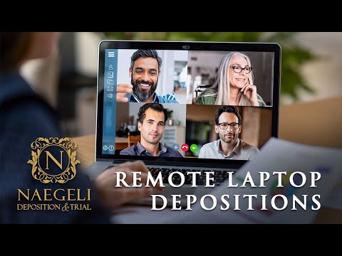 Remote Depositions Video Conferencing Live Streaming Video for Attorneys