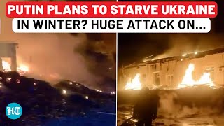 With 1 Huge Attack, Putin's Plan To Starve Ukraine In Winter Revealed? Fire Grips Farm, 13,000 Dead…