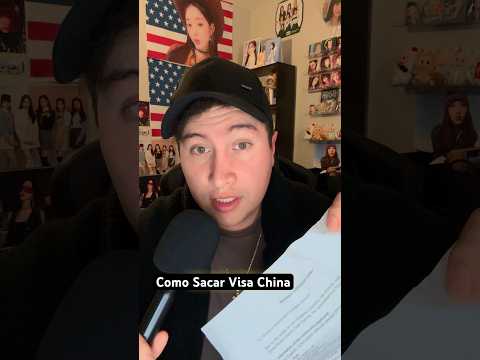 Que tan dificil es sacar la visa china? #china #visachina #viajes