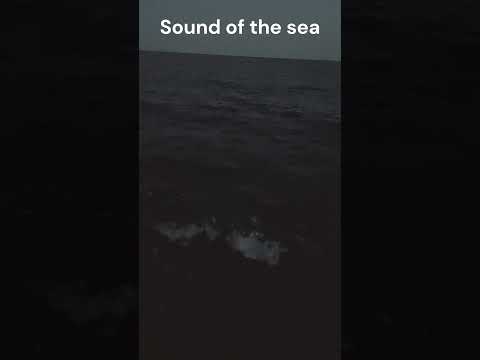 Relaxing sea sound #noedit #shorts #asmr #relaxing