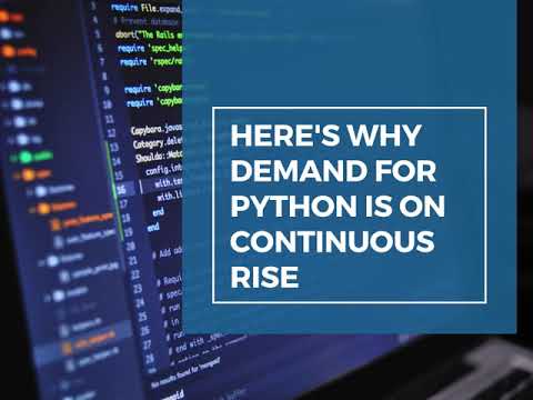 Why python is taking over the trend in the development | Online python training course