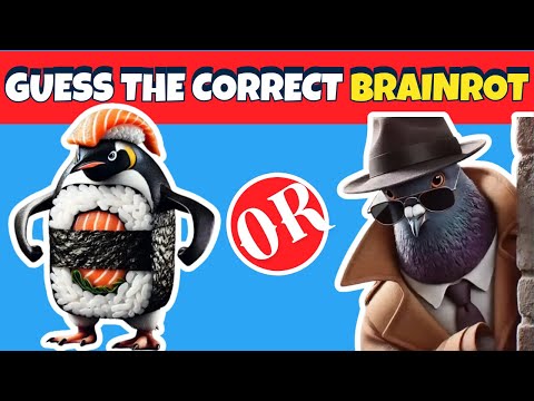 Guess the Correct Italian Brainrot Animal🧠❓| Trivia Night: Brainrot Memes Edition| Tralalero Tralala