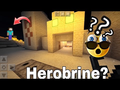shit! Herobrine mil Gaya 😳😲😯