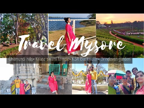 MYSORE!!! Lets go... Chamundi Hills, Kilasa Swami Temple, KRS Backwater, Brindavan Garden| Vinnvibes