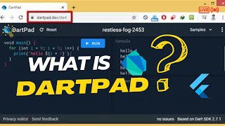 DartPad tutorial || Dart tutorial for beginners