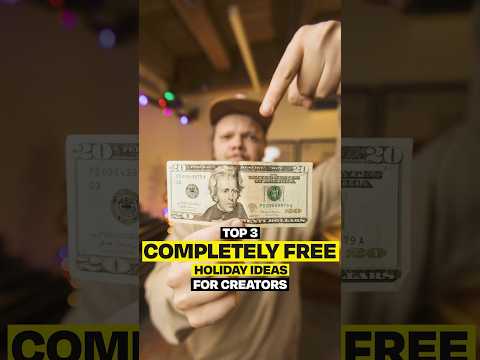 3 Holiday Ideas For Creators🎄#fyp