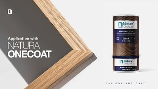 Natura Onecoat Wood Oil 2K – Full Application Guide | Clear & Colored Finishes