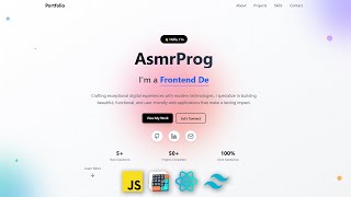Build and deploy a SPA React Portfolio with Tailwind CSS - Full tutorial - SPA Portfolio