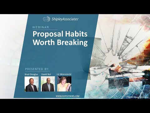 Proposal Habits Worth Breaking