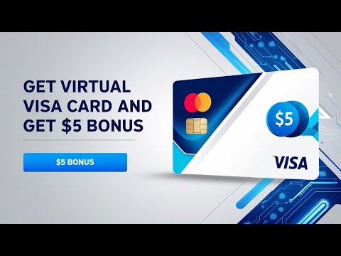 How to get usa virtual visa card for PayPal verification / virtual visa card