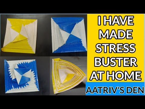 I HAVE MADE STRESS BUSTER AT HOME / DIY / AATRIV'S DEN