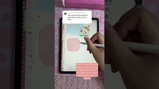 How to make sticky notes in Freenotes app | can also be applied with other note-taking apps