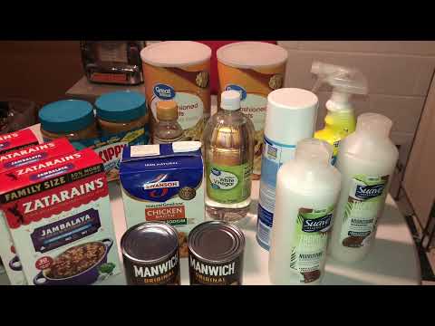 Pantry/Freezer Haul To Hedge Against Inflation